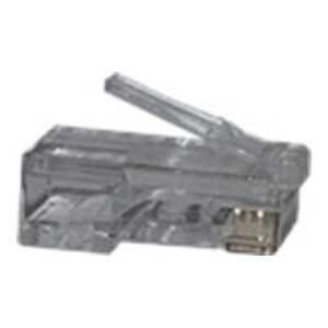 BOITE DE 50/CONNECTEUR RJ45 UTP CAT6 TRAVERSANT